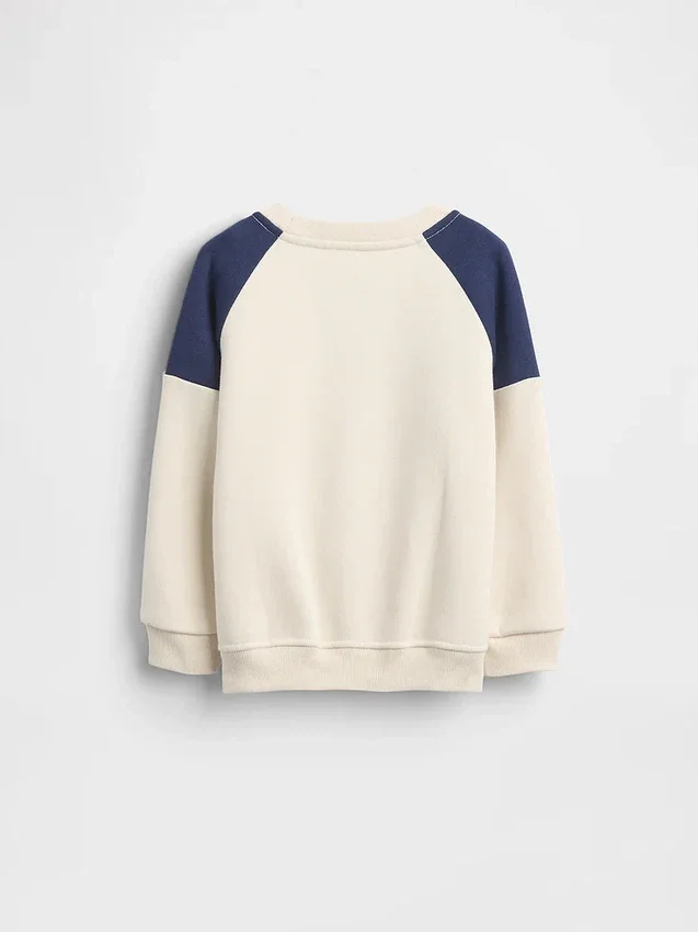 Snoopy-Logo-Raglan-Sweatshirt für Baby & Kleinkind