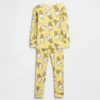 Snoopy-Pyjama-Set aus gebürsteter Bio-Baumwolle für Baby & Kleinkind