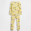 Snoopy-Pyjama-Set aus gebürsteter Bio-Baumwolle für Baby & Kleinkind