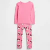 Snoopy-Pyjama-Set aus gebürsteter Bio-Baumwolle für Baby & Kleinkind