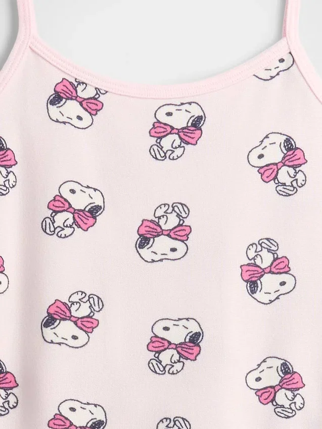 Snoopy-Pyjama-Set für Kinder aus recyceltem Material