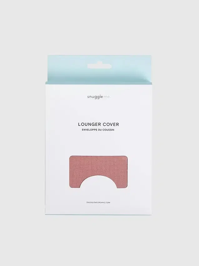 Snuggle Me Lounger Curve Musselin-Bezug