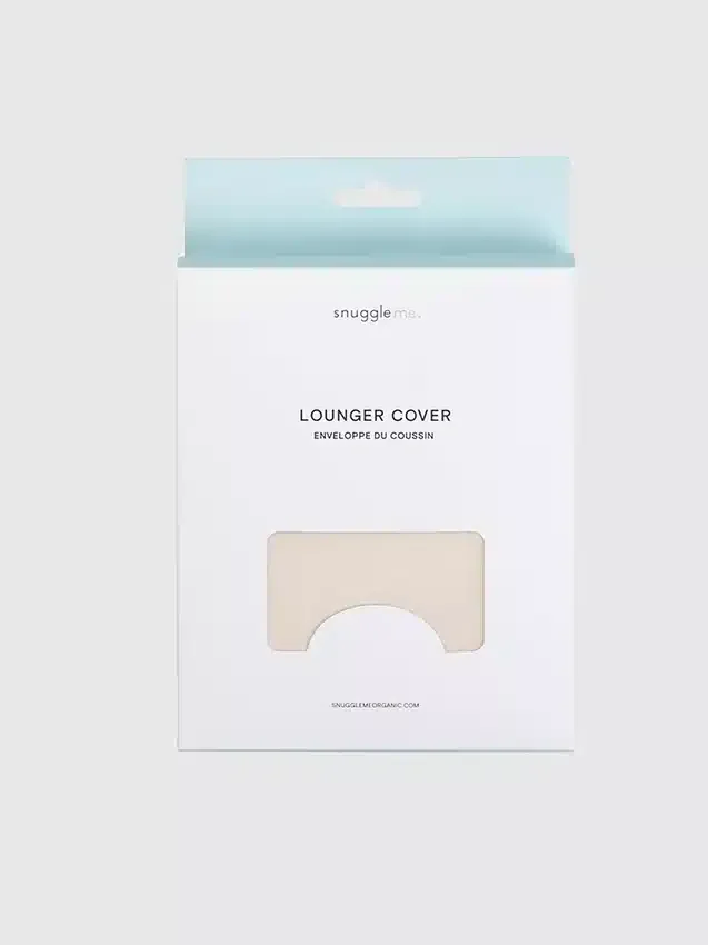 Snuggle Me Lounger Curve Musselin-Bezug