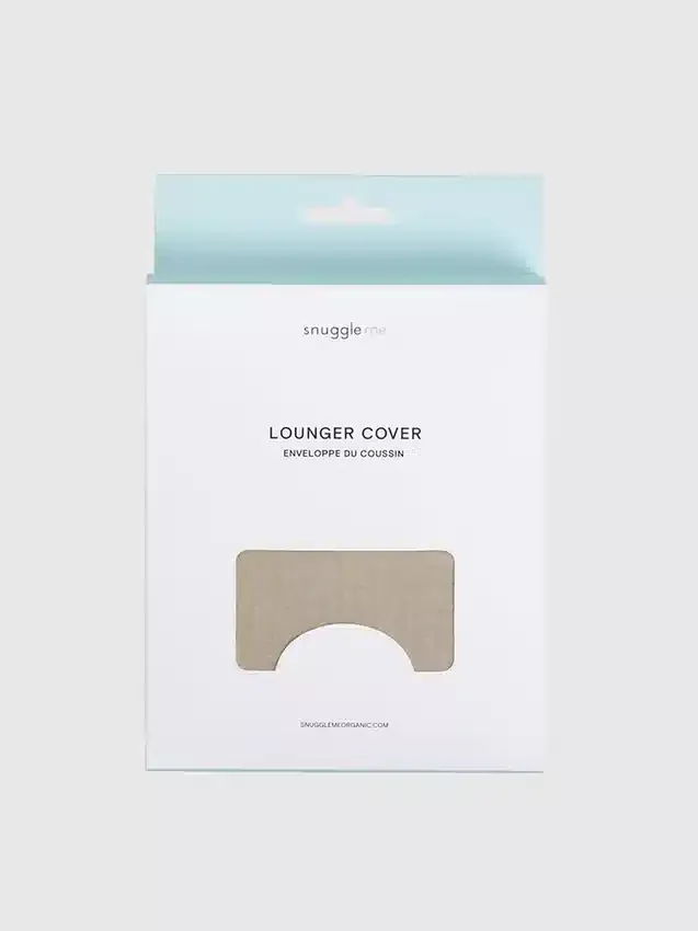 Snuggle Me Lounger Curve Musselin-Bezug