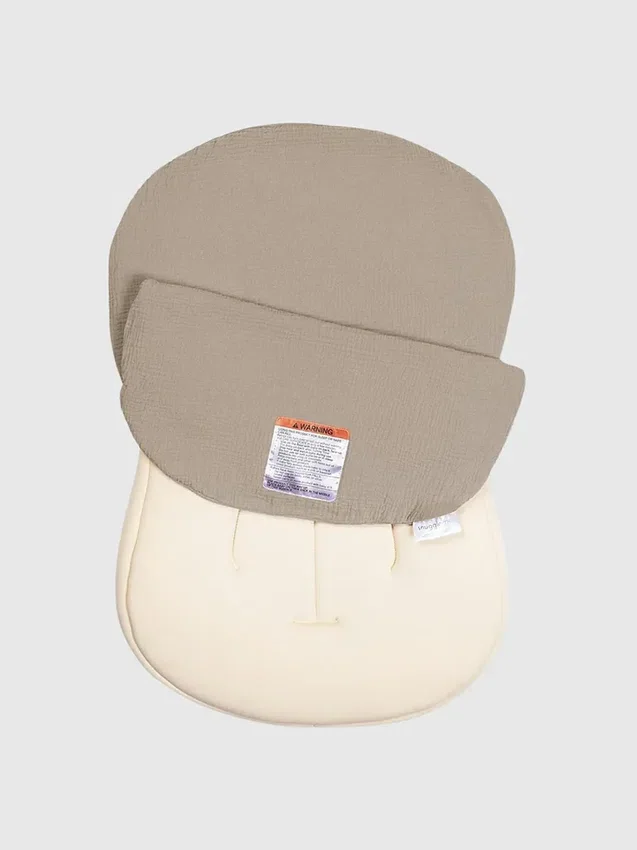 Snuggle Me Lounger Curve Musselin-Bezug