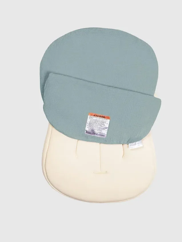 Snuggle Me Lounger Curve Musselin-Bezug