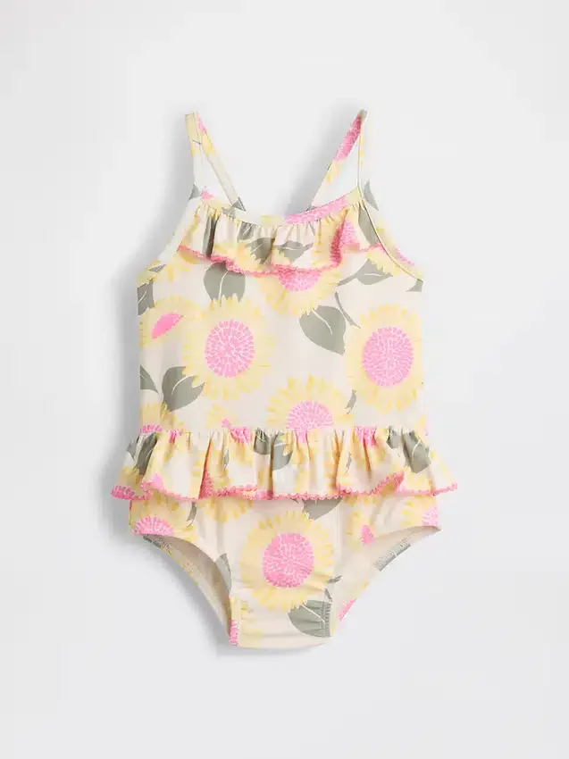 Sonnenblumen-Einteiler für Baby & Kleinkind