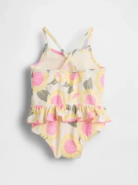 Sonnenblumen-Einteiler für Baby & Kleinkind