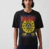 Soundgarden Heavyweight Crop-T-Shirt mit Grafik