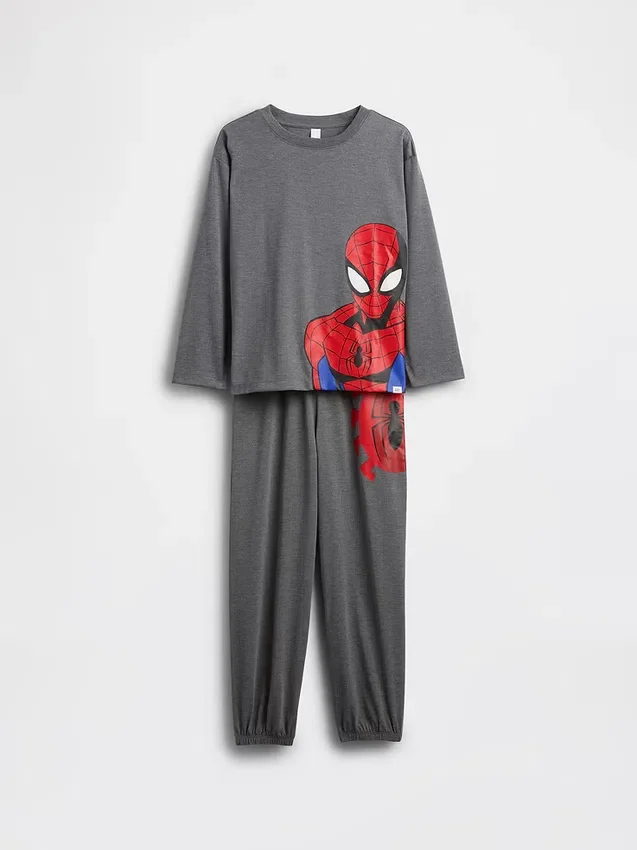 Spider-Man-Pyjama-Set für Kinder aus recyceltem Material
