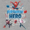 Spiderman-Geburtstagsheld-T-Shirt für Kleinkinder