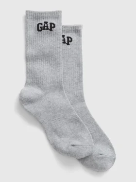 Sportliche Crew-Socken mit Logo
