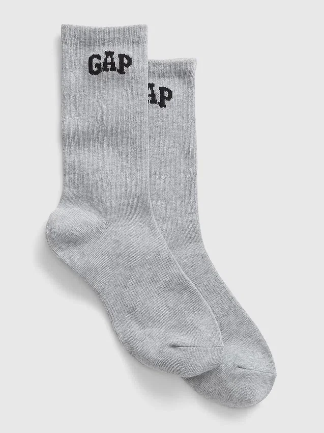 Sportliche Crew-Socken mit Logo