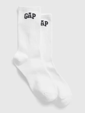 Sportliche Crew-Socken mit Logo
