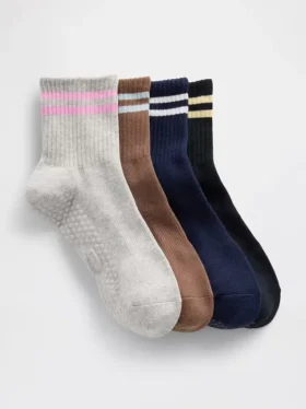 Sportliche Half-Crew-Socken (4er-Pack)