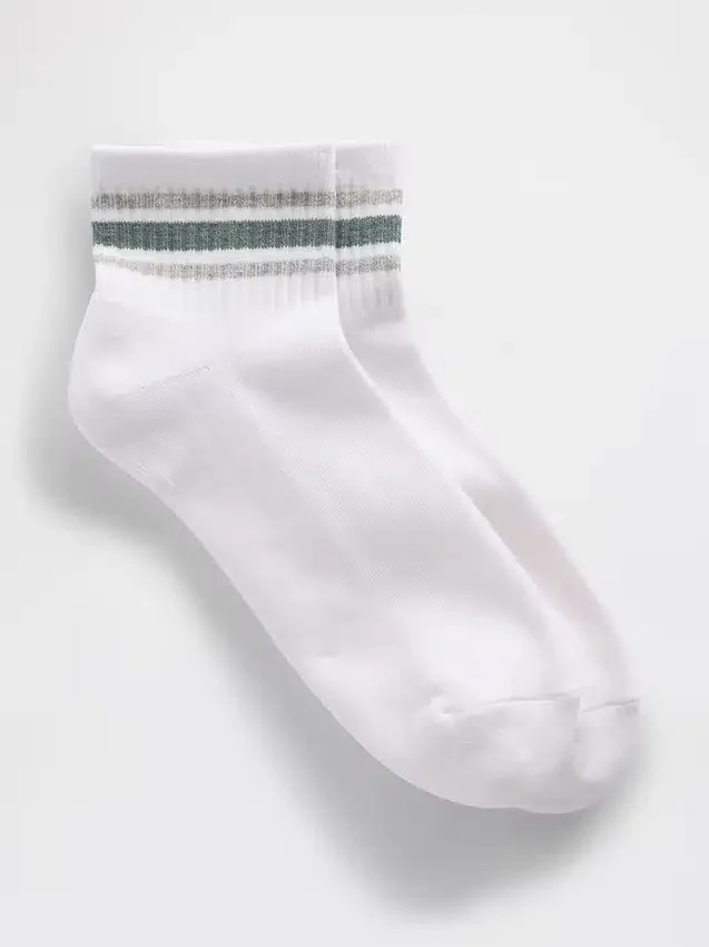 Sportliche Quarter-Crew-Socken