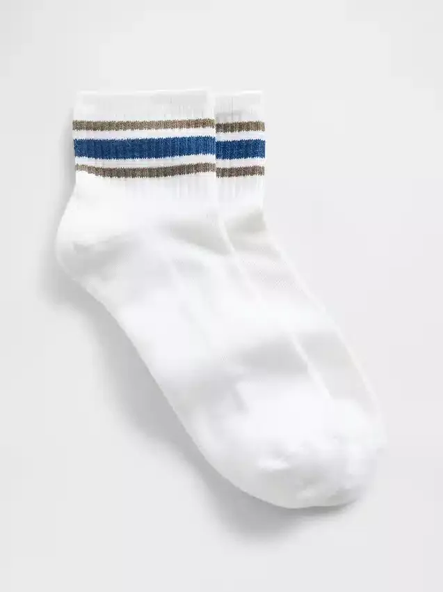 Sportliche Quarter-Crew-Socken