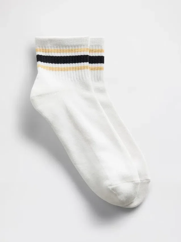 Sportliche Quarter-Crew-Socken