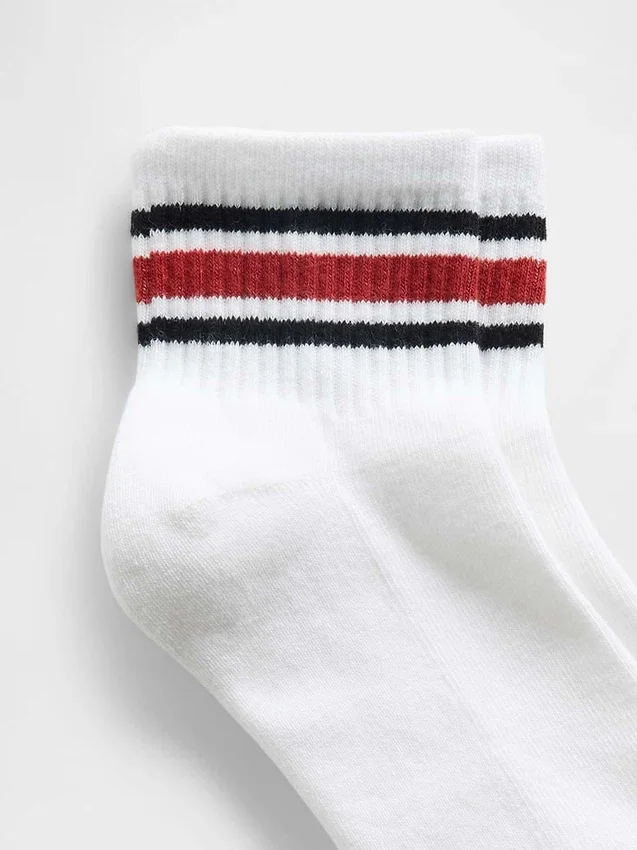 Sportliche Quarter-Crew-Socken