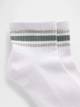 Sportliche Quarter-Crew-Socken
