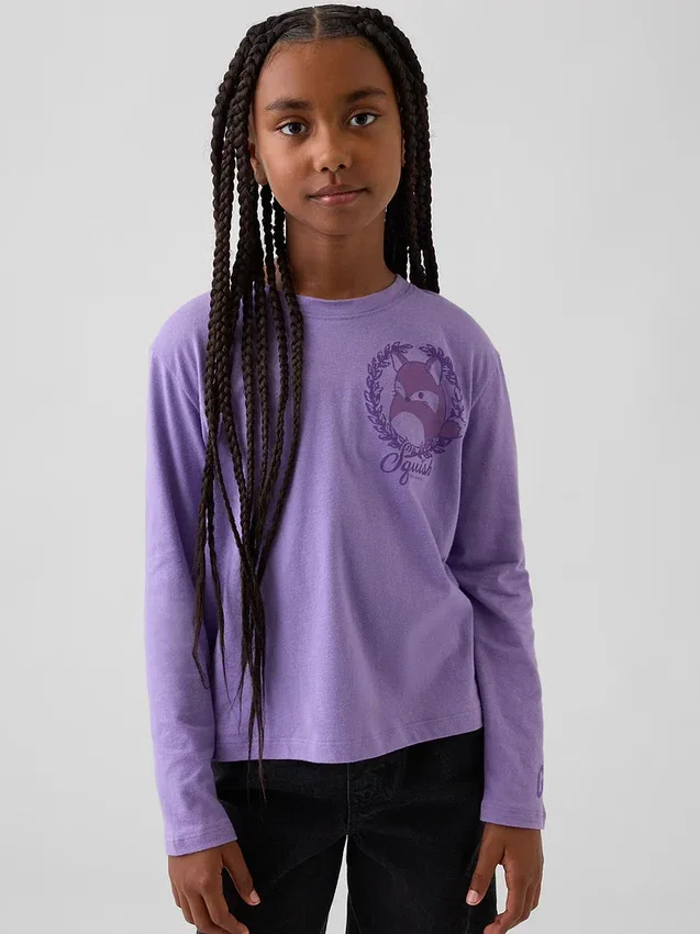 Squishmallow Oversize-T-Shirt mit Grafik für Kinder