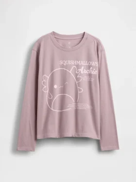 Squishmallow Oversize-T-Shirt mit Grafik für Kinder