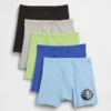 Star Wars Boxershorts aus Bio-Stretch-Baumwolle für Kinder (5er-Pack)