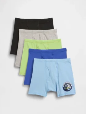 Star Wars Boxershorts aus Bio-Stretch-Baumwolle für Kinder (5er-Pack)