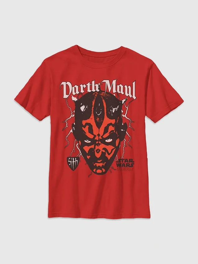 Star Wars Darth Maul Grafik-T-Shirt für Kinder