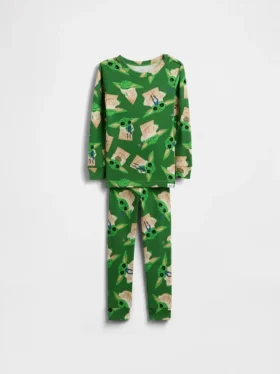 Star Wars-Pyjama-Set aus gebürsteter Bio-Baumwolle für Baby & Kleinkind