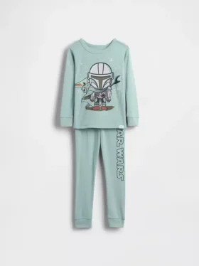 Star Wars-Pyjama-Set aus gebürsteter Bio-Baumwolle für Baby & Kleinkind