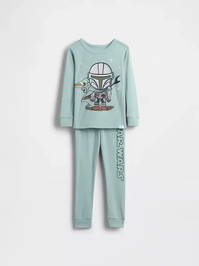 Star Wars-Pyjama-Set aus gebürsteter Bio-Baumwolle für Baby & Kleinkind