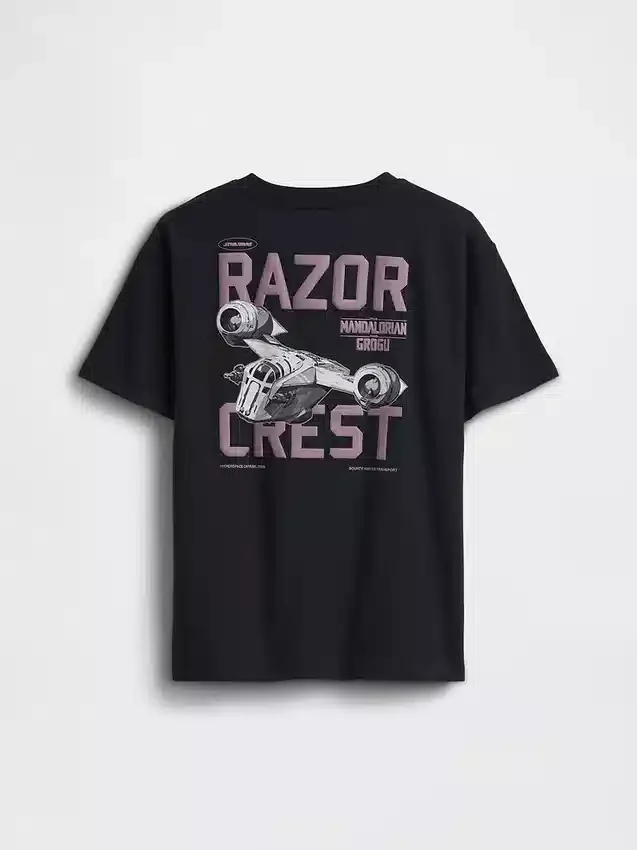Star Wars Relaxed-Fit-T-Shirt mit Grafik für Kinder