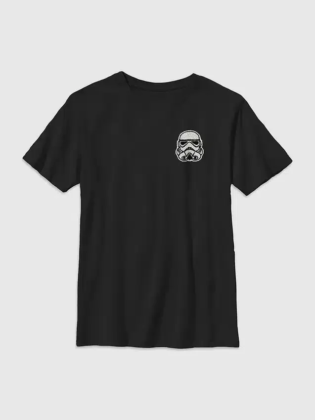 Star Wars-T-Shirt für Kinder mit gesticktem Stormtrooper-Motiv