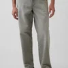 Steife Baggy-Jeans