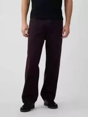 Steife Baggy-Jeans