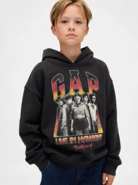 „Stranger Things“ Kinder-Hoodie mit Vintagesoft-Grafik