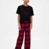 „Stranger Things“ Kinder-Pyjama-Hose aus recyceltem Flanell