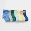 Streifen-Socken für Kleinkinder (7er-Pack)