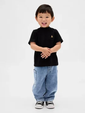 Strick-Barrel-Jeans für Baby & Kleinkind