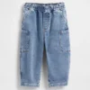 Strick-Barrel-Jeans für Baby & Kleinkind