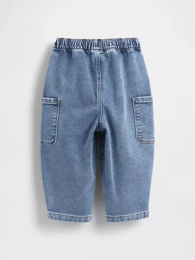 Strick-Barrel-Jeans für Baby & Kleinkind