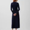 Strick-Maxikleid