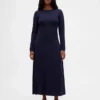 Strick-Maxikleid
