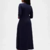 Strick-Maxikleid