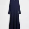 Strick-Maxikleid