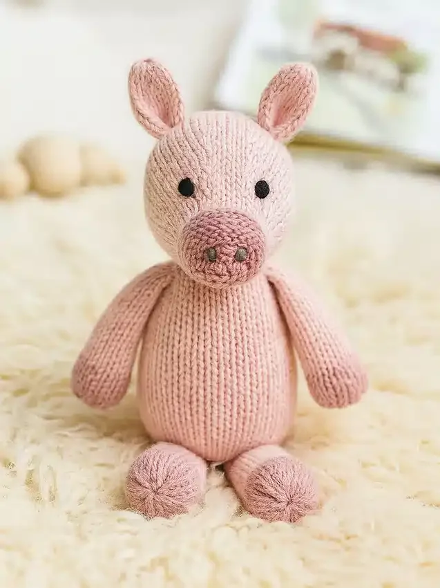 Strick-Schweinchen
