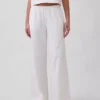 Strickhose mit weitem Bein