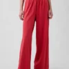Strickhose mit weitem Bein