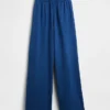 Strickhose mit weitem Bein